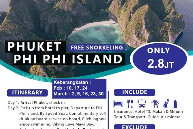 Phuket Phi Phi Island Free Snorkling